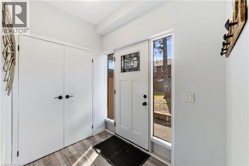 Foyer with large double closet - 4199 Longmoor Drive Unit# 6, Burlington, ON - Indoor Photo Showing Other Room