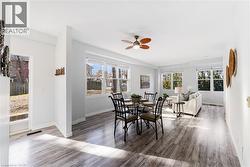 Open concept living/dining area - 