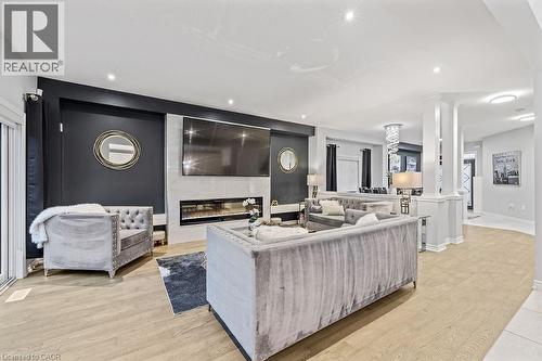 4040 Stadelbauer Drive, Beamsville, ON - Indoor With Fireplace