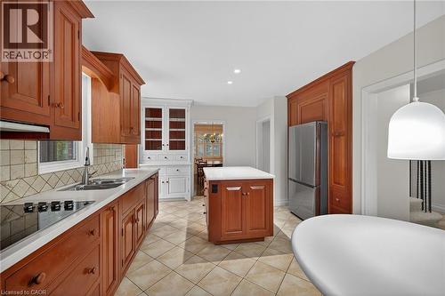 842 Forest Glen Avenue, Burlington, ON - Indoor Photo Showing Kitchen With Double Sink