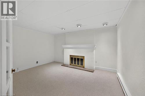 842 Forest Glen Avenue, Burlington, ON - Indoor Photo Showing Other Room With Fireplace