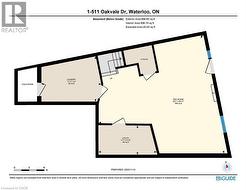 View of basement floor plan - 
