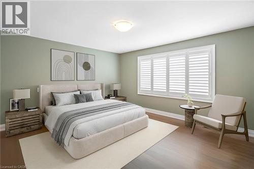 Virtually Staged - 7 Windsor Circle, Niagara-On-The-Lake, ON - Indoor Photo Showing Bedroom