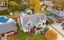 Aerial perspective of suburban area - 735 George Street, Burlington, ON  - Outdoor 