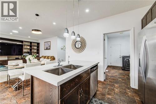 617 Thorndale Drive, Waterloo, ON - Indoor Photo Showing Kitchen With Double Sink