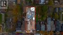 Aerial view of residential area featuring property parcel outlined - 246 Mary Street, Hamilton, ON 