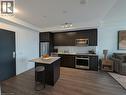 Virtually Staged - 55 Duke Street W Unit# 2106, Kitchener, ON  - Indoor Photo Showing Kitchen With Stainless Steel Kitchen With Upgraded Kitchen 