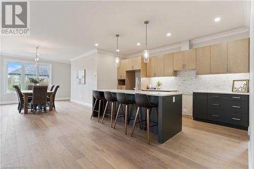 107 Judd Drive, Simcoe, ON - Indoor Photo Showing Kitchen With Upgraded Kitchen