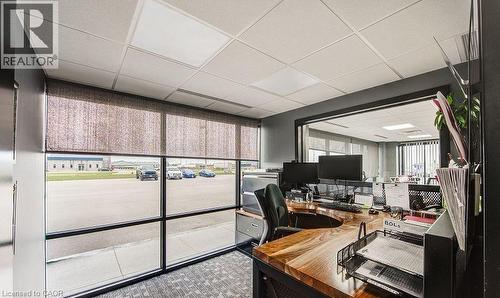 Office space with a drop ceiling - 55 Progress Drive E, Aylmer, ON 