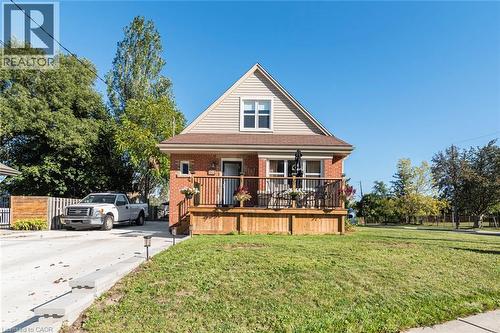 Double concrete drive way five car parking - 199 Kimberly Drive, Hamilton, ON - Outdoor With Deck Patio Veranda