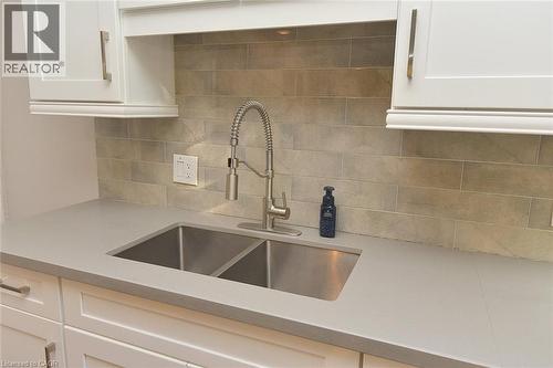 56 Kinrade Avenue, Hamilton, ON - Indoor Photo Showing Kitchen With Double Sink