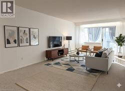 Virtual staged Living Room - 