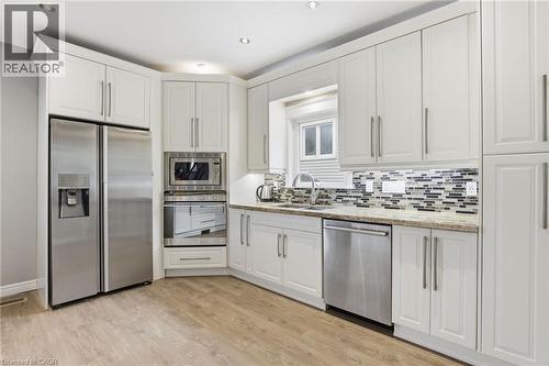 Main house - Kitchen - 26 Terrace Hill Street, Brantford, ON - Indoor Photo Showing Kitchen With Upgraded Kitchen