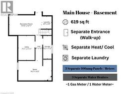Main house floor plan - basement - 