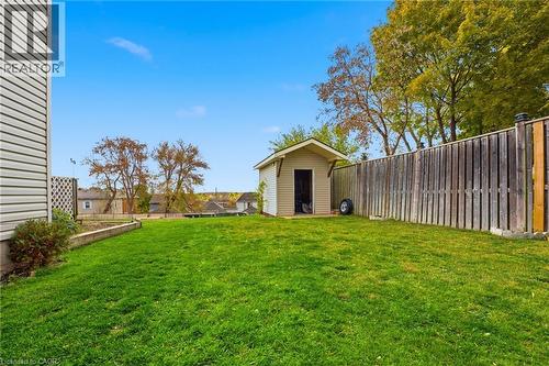 Private yard space for main house - 26 Terrace Hill Street, Brantford, ON - Outdoor