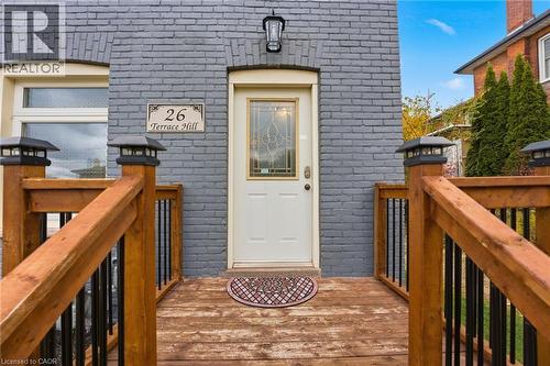 26 Terrace Hill Street, Brantford, ON - Outdoor