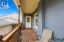 Main house - Side entrance into kitchen from deck/porch area - 