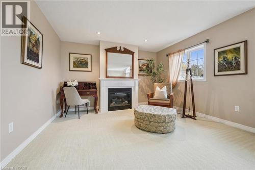 317 Winterburg Court, Waterloo, ON - Indoor With Fireplace