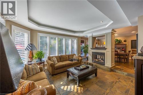 1338 Prince Albert Court, Mississauga, ON - Indoor Photo Showing Living Room With Fireplace