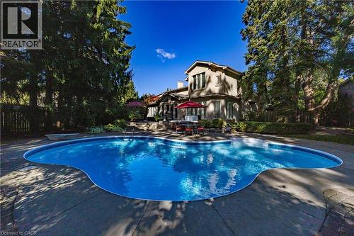 1338 Prince Albert Court, Mississauga, ON - Outdoor With In Ground Pool With Backyard