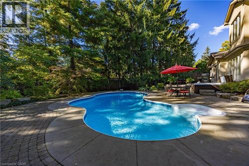 1338 Prince Albert Court, Mississauga, ON - Outdoor With In Ground Pool With Deck Patio Veranda