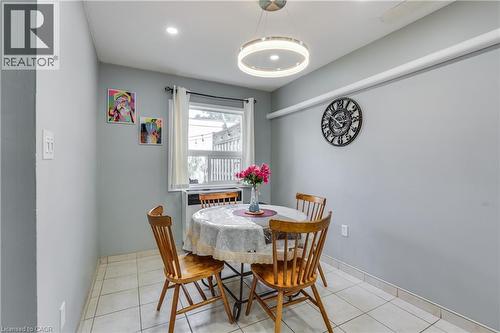 271 Thames Street Unit# 19, Ingersoll, ON - Indoor Photo Showing Dining Room