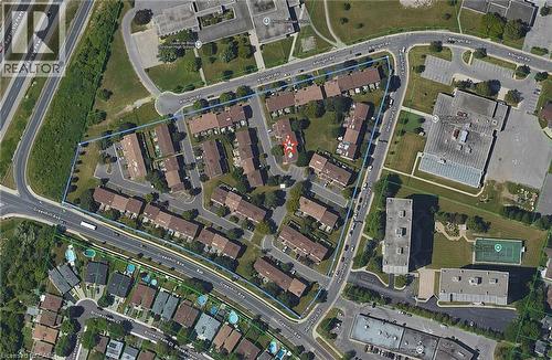 Aerial overview of property's location - 11 Harrisford Street Unit# 98, Hamilton, ON - Other