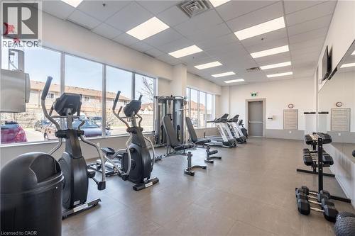 550 North Service Road Unit# 1404, Grimsby, ON - Indoor Photo Showing Gym Room