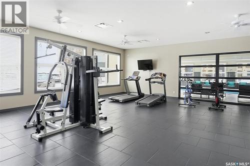 112 130 Phelps Way, Saskatoon, SK - Indoor Photo Showing Gym Room