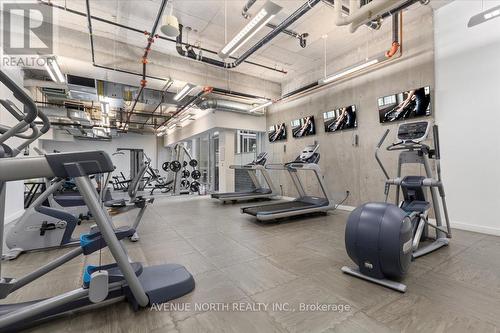 901 - 111 Champagne Avenue S, Ottawa, ON - Indoor Photo Showing Gym Room