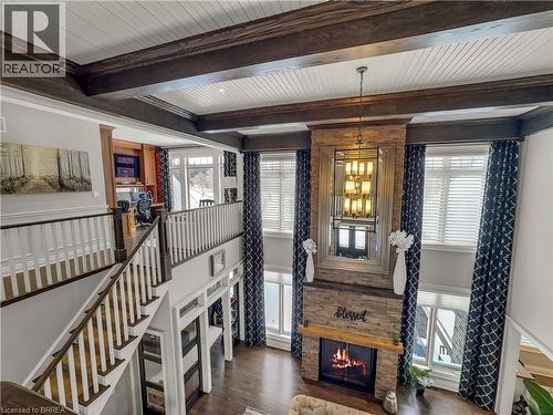 16 Westlake Boulevard, Brantford, ON - Indoor Photo Showing Other Room With Fireplace