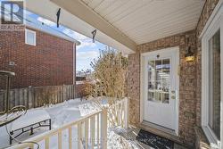 Back porch with separate entrance - 