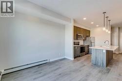 Living room looking into kitchen - 