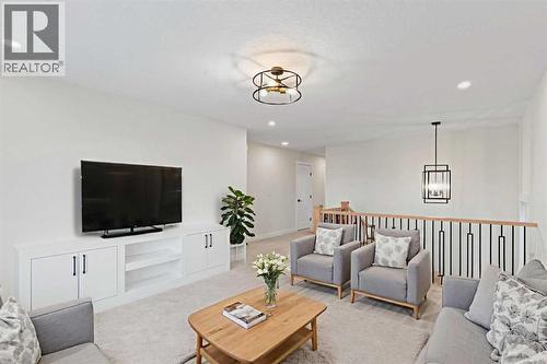 14 Ranchers Meadows, Okotoks, AB - Indoor Photo Showing Living Room