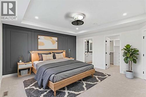 14 Ranchers Meadows, Okotoks, AB - Indoor Photo Showing Bedroom