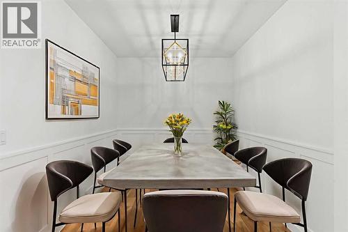 8 Ranchers Meadows, Okotoks, AB - Indoor Photo Showing Dining Room
