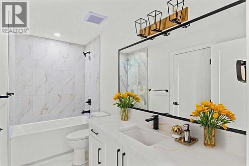 8 Ranchers Meadows, Okotoks, AB - Indoor Photo Showing Bathroom
