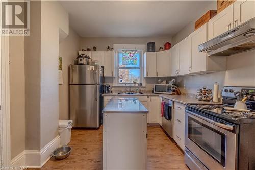 21 Wade Avenue, Brantford, ON - Indoor Photo Showing Kitchen With Double Sink