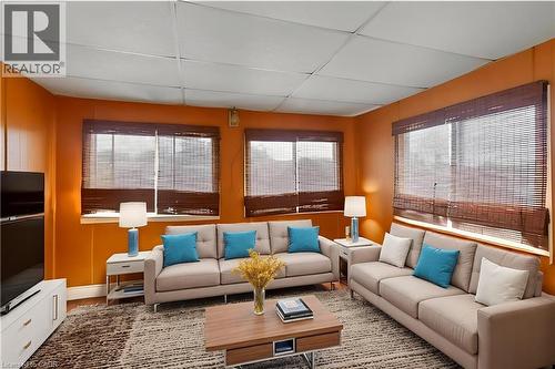 Virtually Staged - 6 Equestrian Court, Brantford, ON - Indoor Photo Showing Living Room