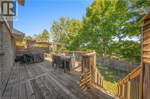 54 Pathfinder Crescent, Kitchener, ON - Outdoor With Deck Patio Veranda With Exterior