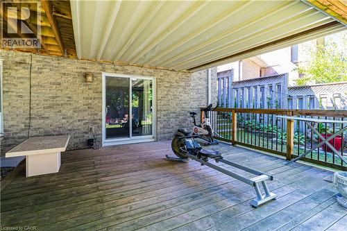 54 Pathfinder Crescent, Kitchener, ON - Outdoor With Deck Patio Veranda With Exterior