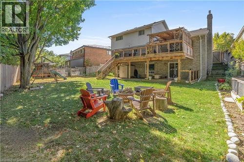 54 Pathfinder Crescent, Kitchener, ON - Outdoor With Backyard