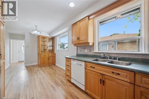 2237 Joyce Street, Burlington, ON - Indoor Photo Showing Kitchen With Double Sink