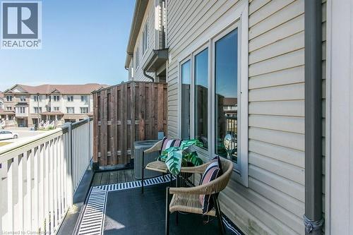 View of balcony - 386 Linden Drive, Cambridge, ON - Outdoor With Exterior