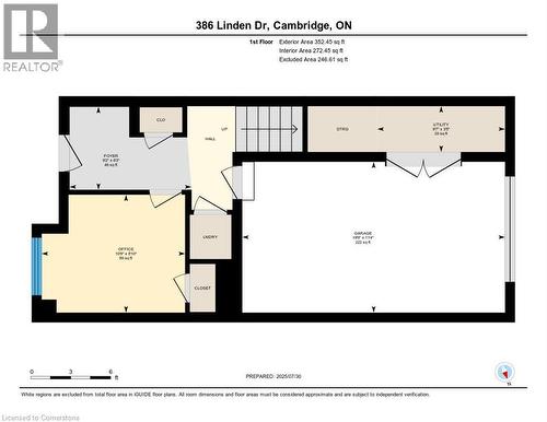 View of property floor plan - 386 Linden Drive, Cambridge, ON - Other