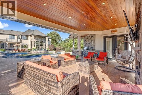 3122 Cedar Springs Road, Burlington, ON - Outdoor With Deck Patio Veranda