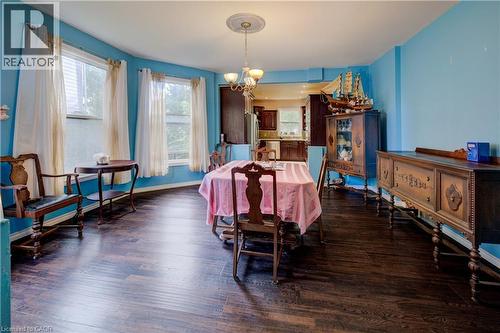 7 Robinson Street S, Grimsby, ON - Indoor Photo Showing Dining Room