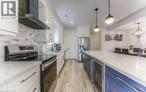 81 Fifth Avenue, Kitchener, ON - Indoor Photo Showing Kitchen With Stainless Steel Kitchen With Upgraded Kitchen