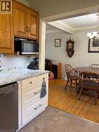 Kitchen opens up to dining room - 