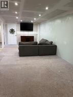 Large basement family room that could easily be converted to an in law suite - 